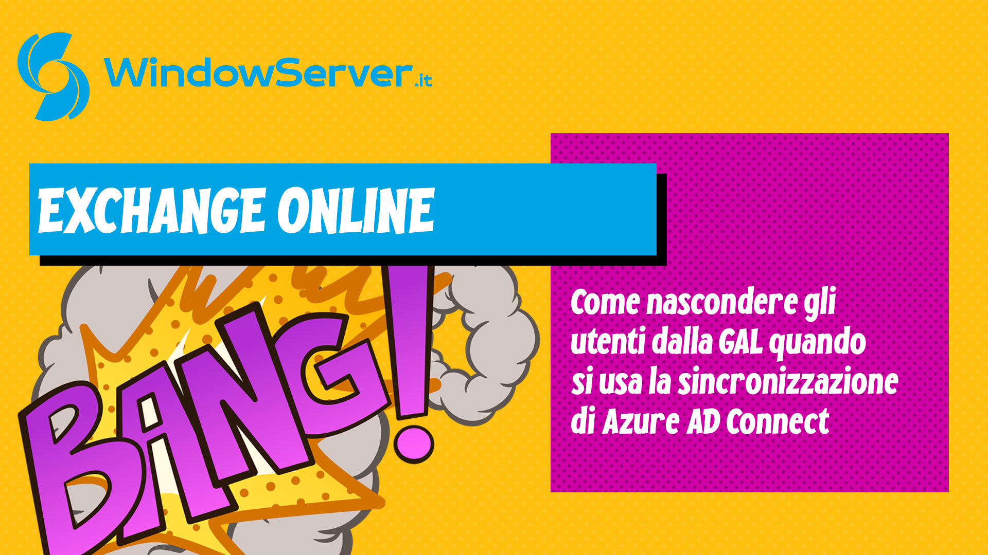 Exchange Online nasconodere GAL