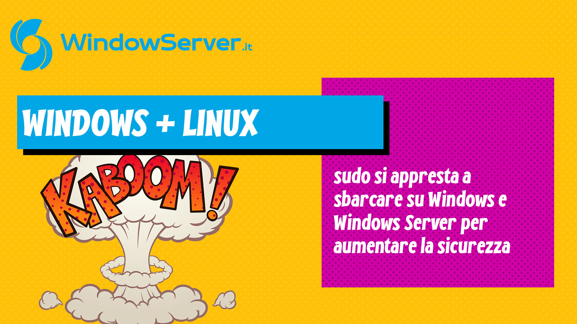 Sudo sbarca in Windows e Windows Server