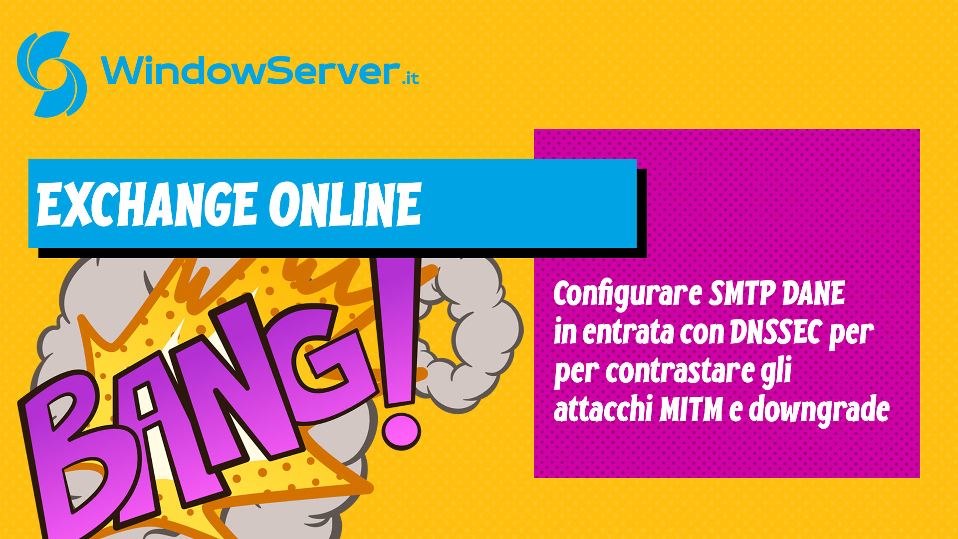Configurare SMTP DANE in entrata con DNSSEC