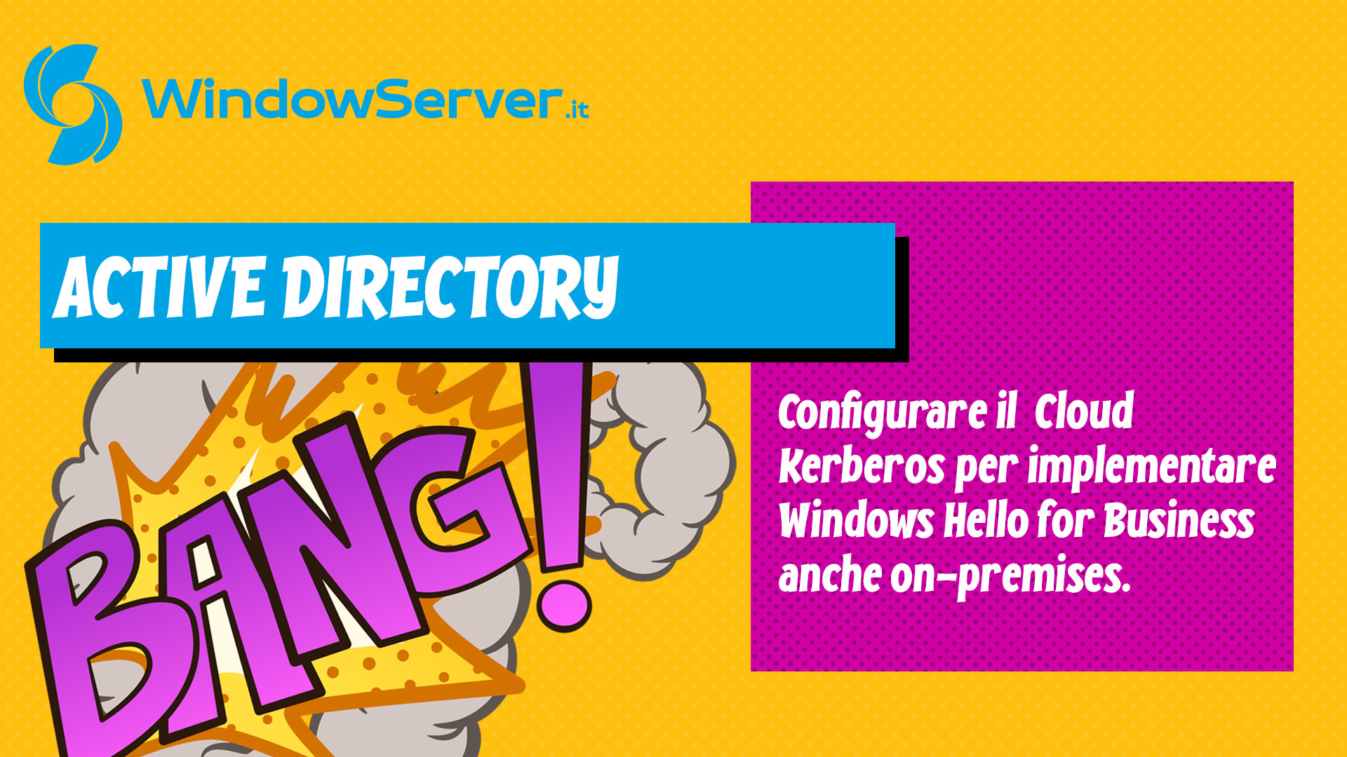 Active Directory: configurare il Cloud Kerberos