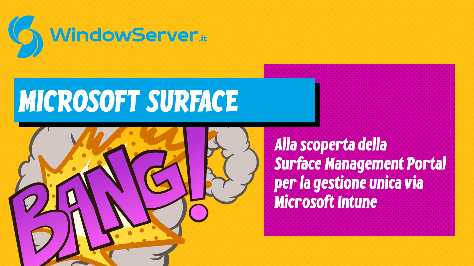 Surface Management Portal via Microsoft Intune
