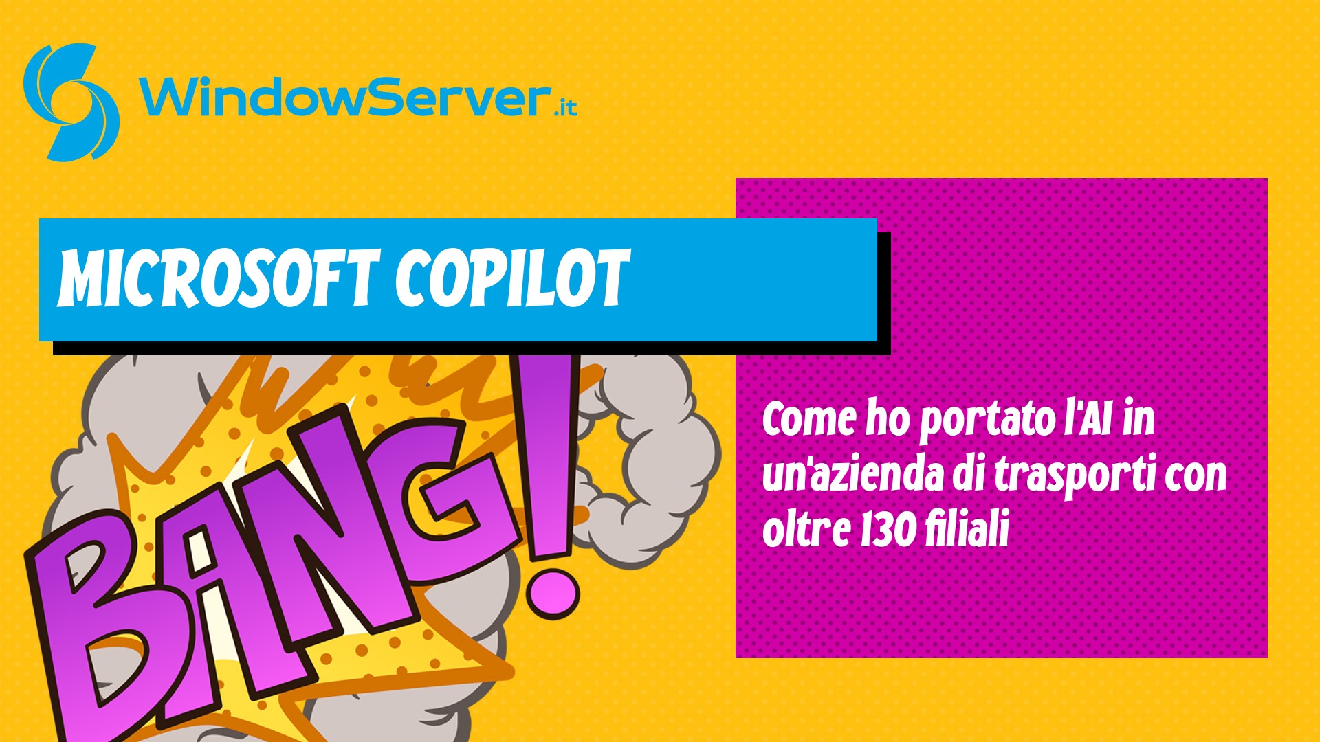 Perché ho scelto l'ecosistema Microsoft per portare l'AI in un'azienda di trasporti da 130+ filiali
